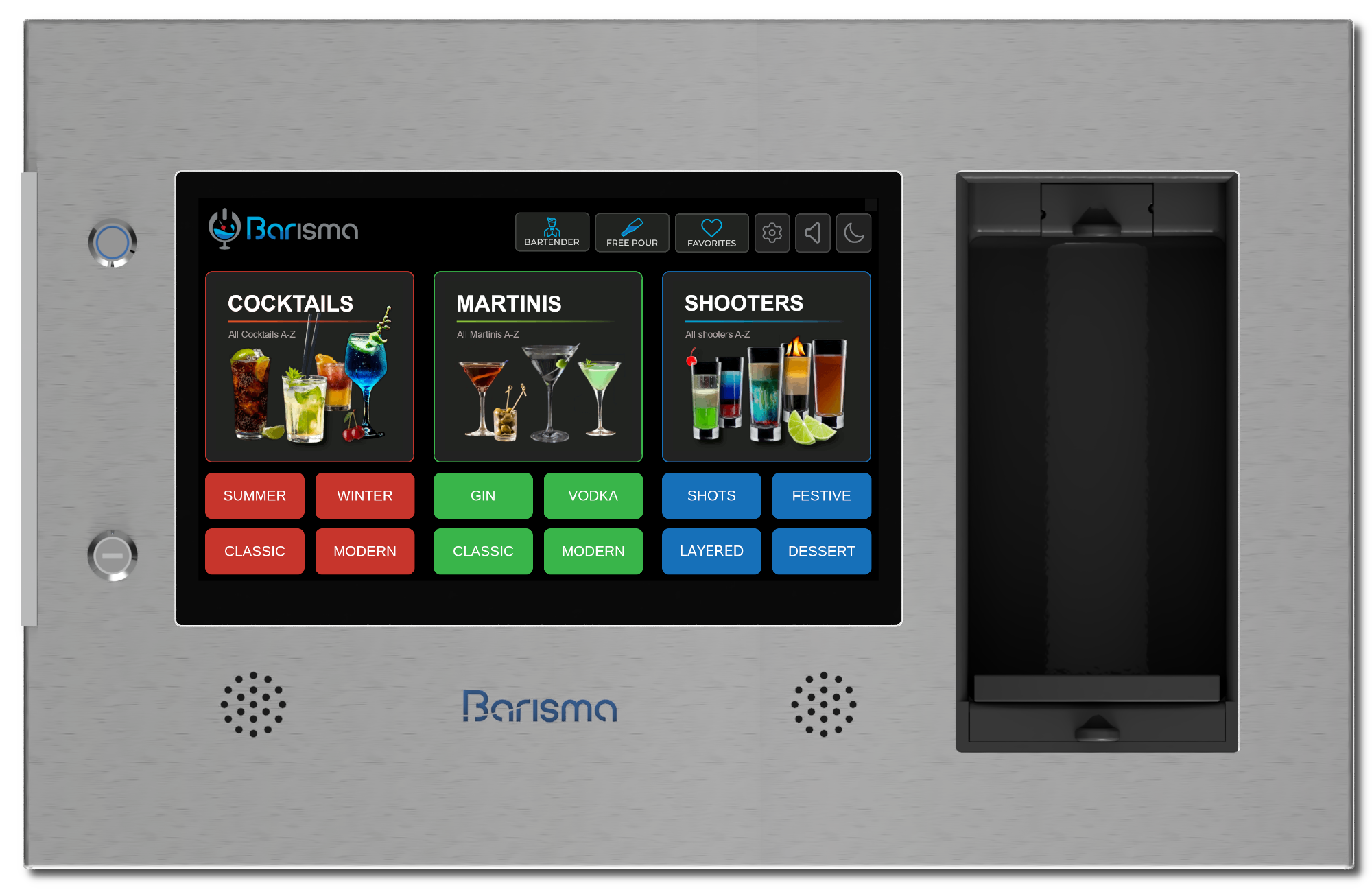Barisma Built-in Bartender (Clear)